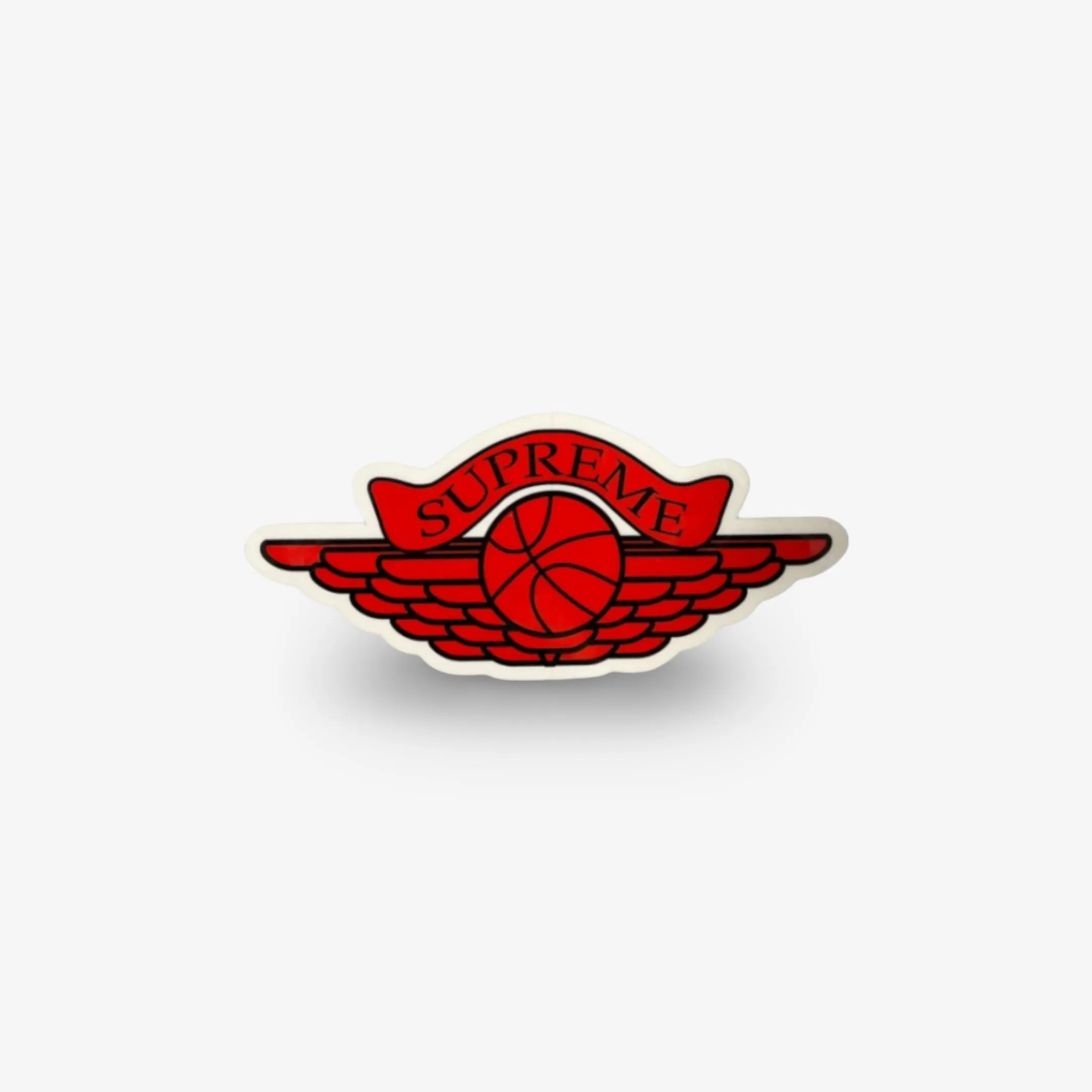 Supreme Sticker 'Michael Jordan Wings Logo' Red (Standard) 1998