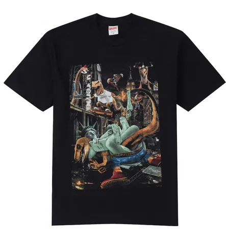 Supreme T-Rex Tee Black