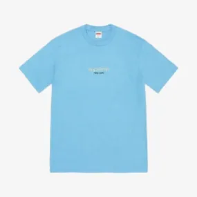 Supreme Tee 'Classic Logo' Light Slate SS22