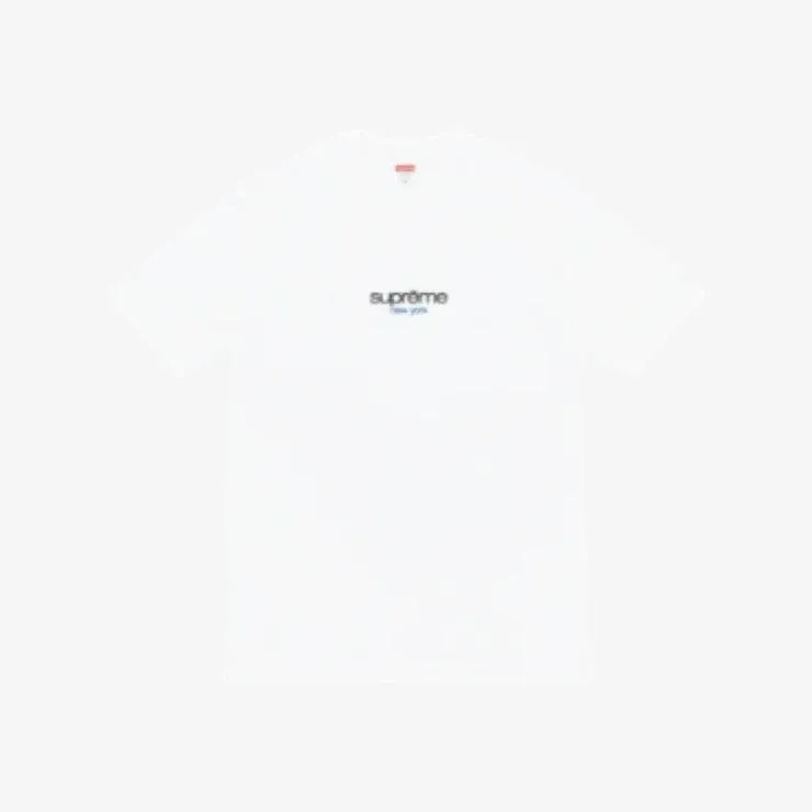 Supreme Tee 'Classic Logo' White SS22