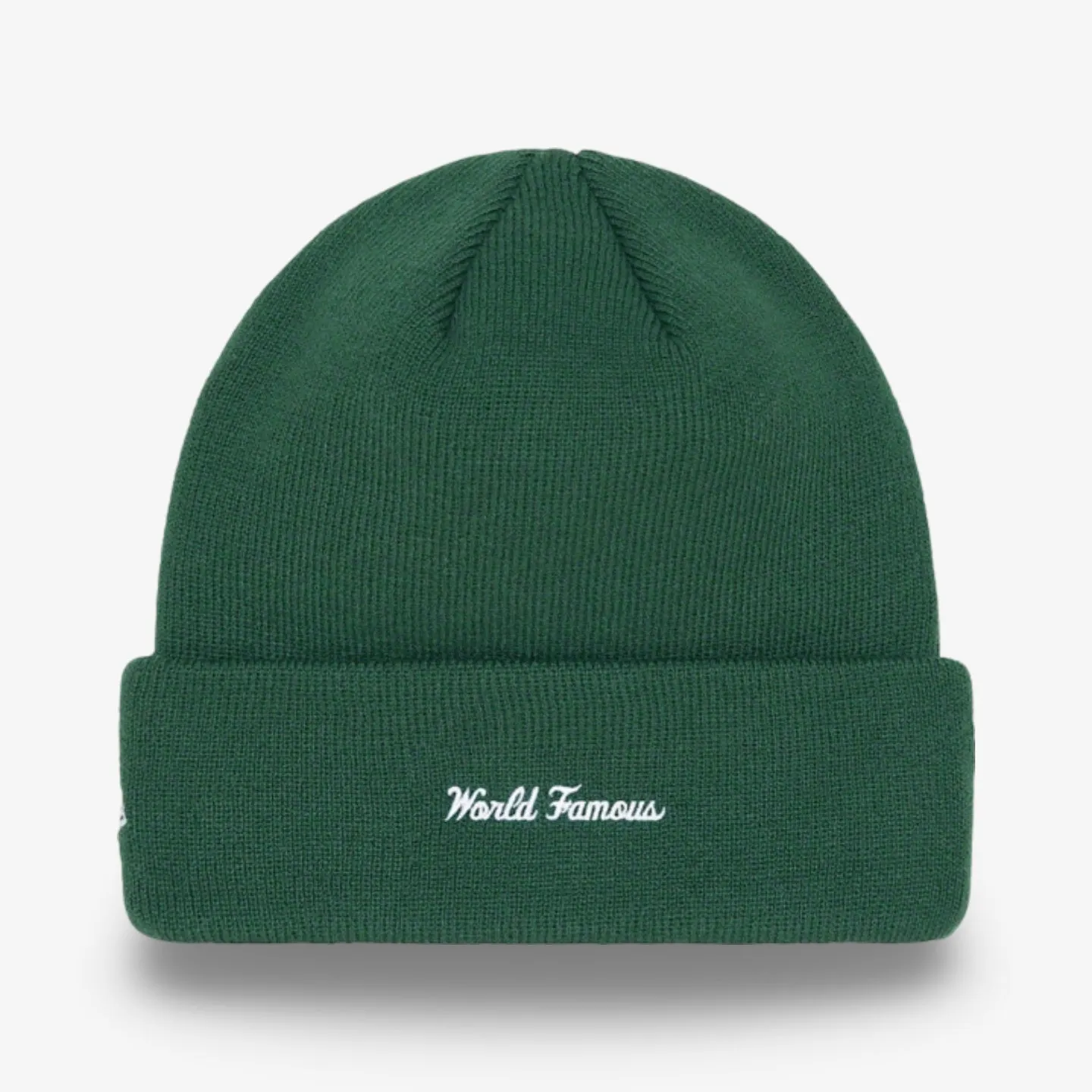 Supreme x New Era Beanie 'Box Logo' Dark Pine FW22