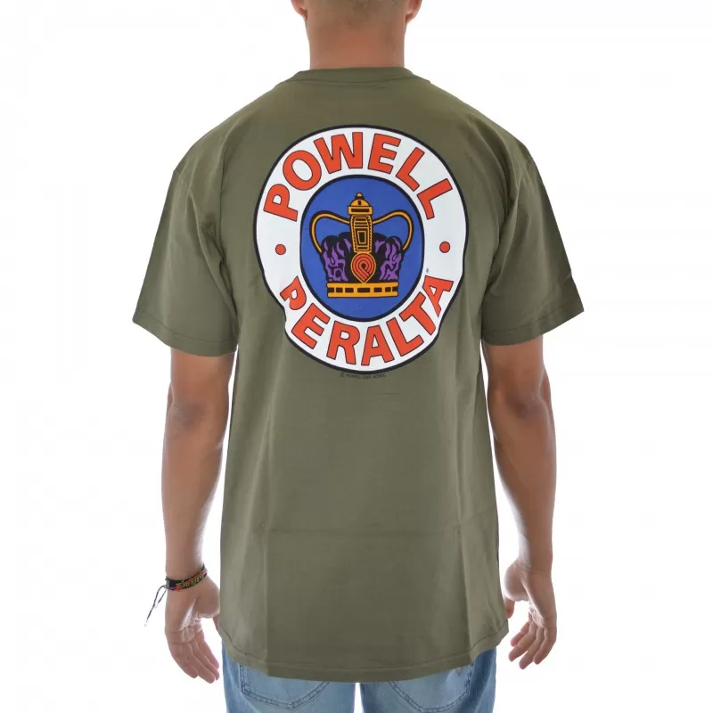 T-Shirt Powell Peralta Supreme - Military Green