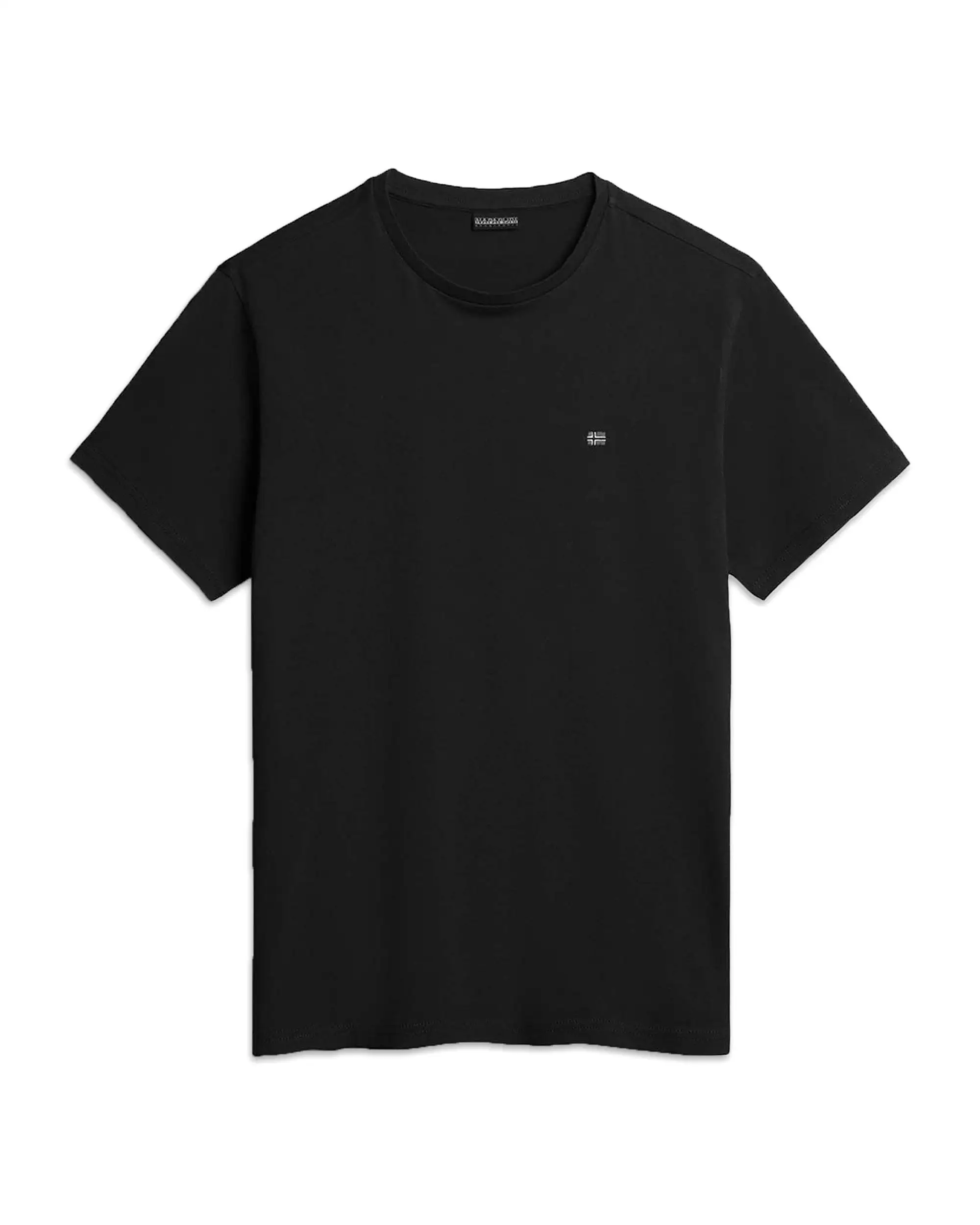 T-Shirt Uomo Napapijri Basic Logo Nero