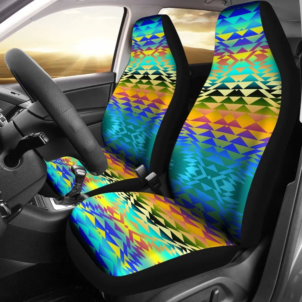 Taos Frost Set of 2 Car Seat Covers