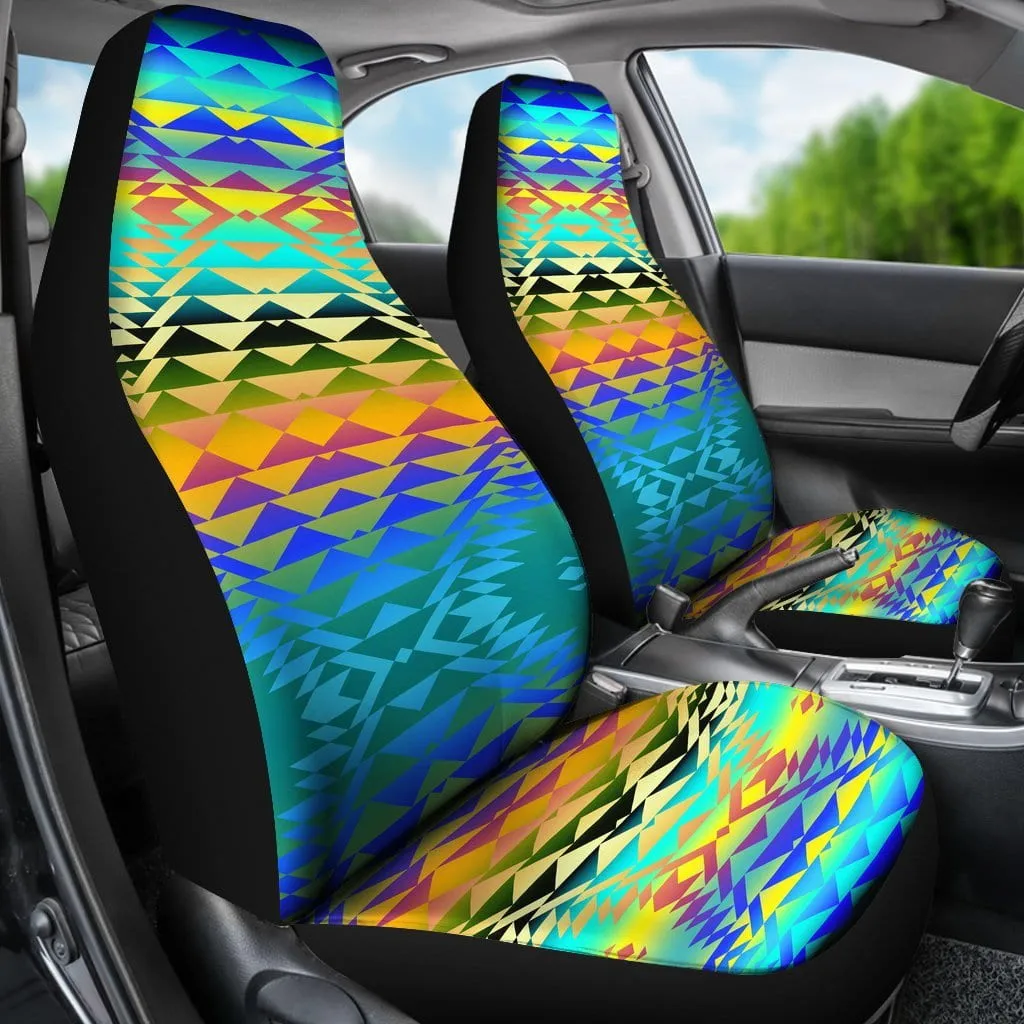 Taos Frost Set of 2 Car Seat Covers