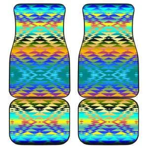 Taos Frost Set of 4 Car Floor Mats