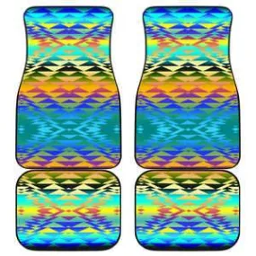 Taos Frost Set of 4 Car Floor Mats