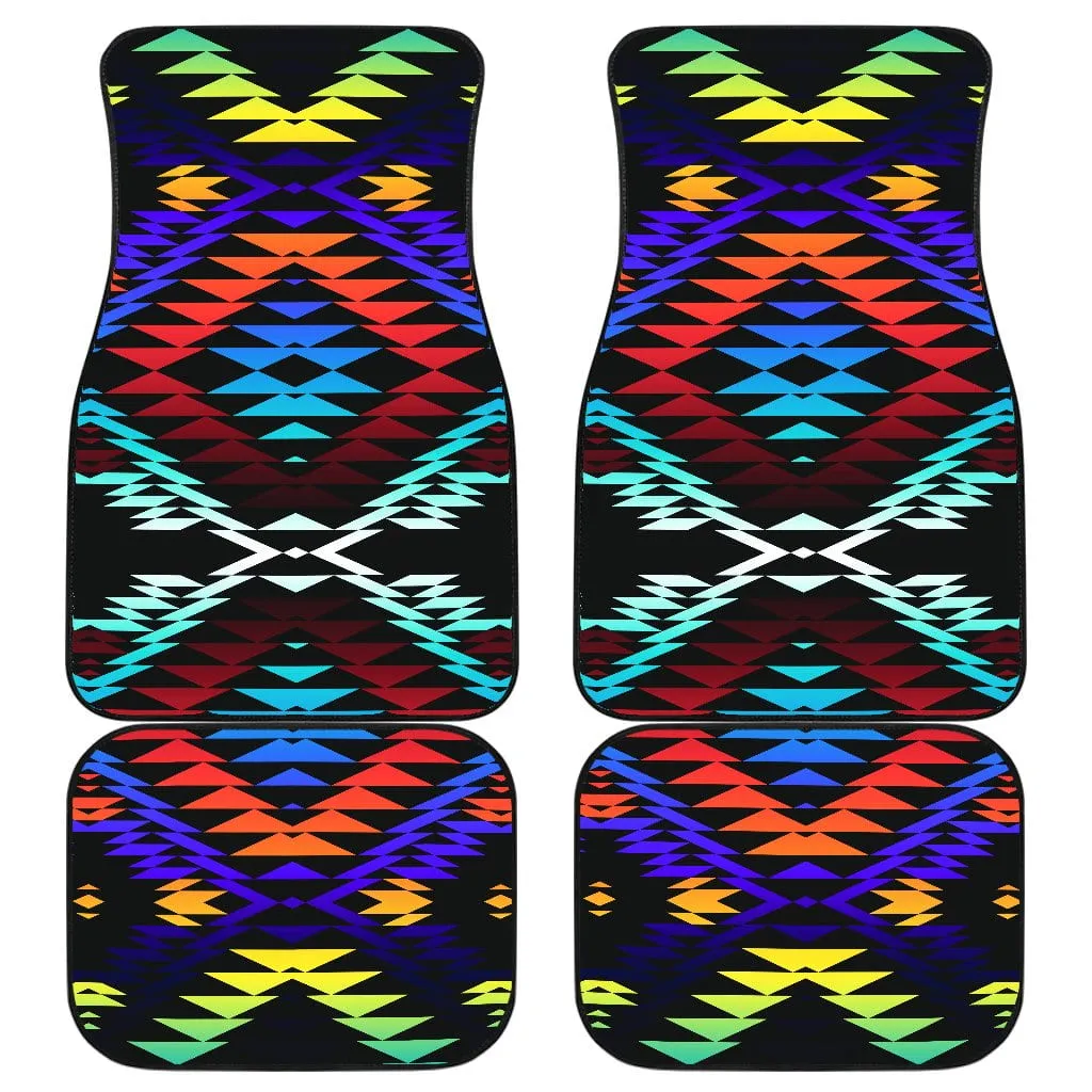 Taos Morning and Midnight Front And Back Car Mats (Set Of 4)