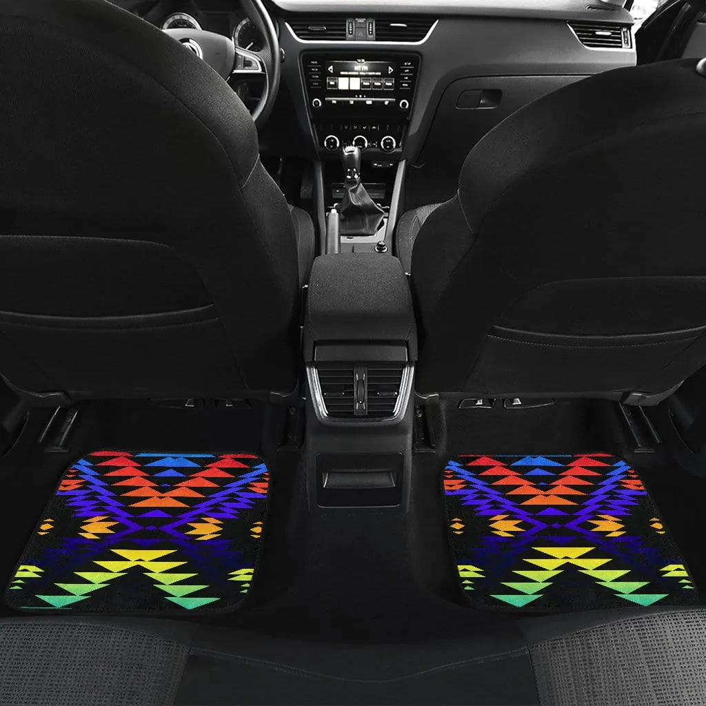 Taos Morning and Midnight Front And Back Car Mats (Set Of 4)