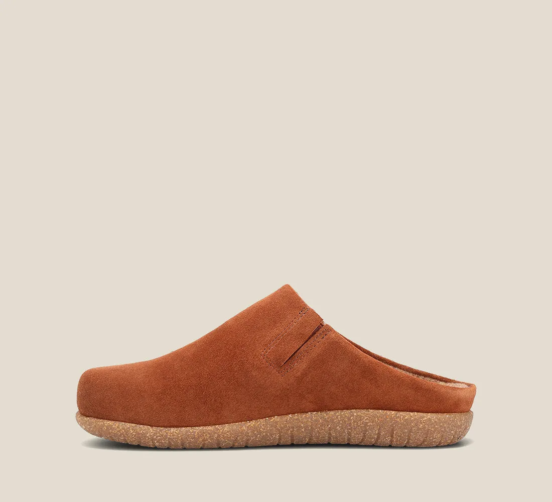 Taos Poet Rust Suede Shoe