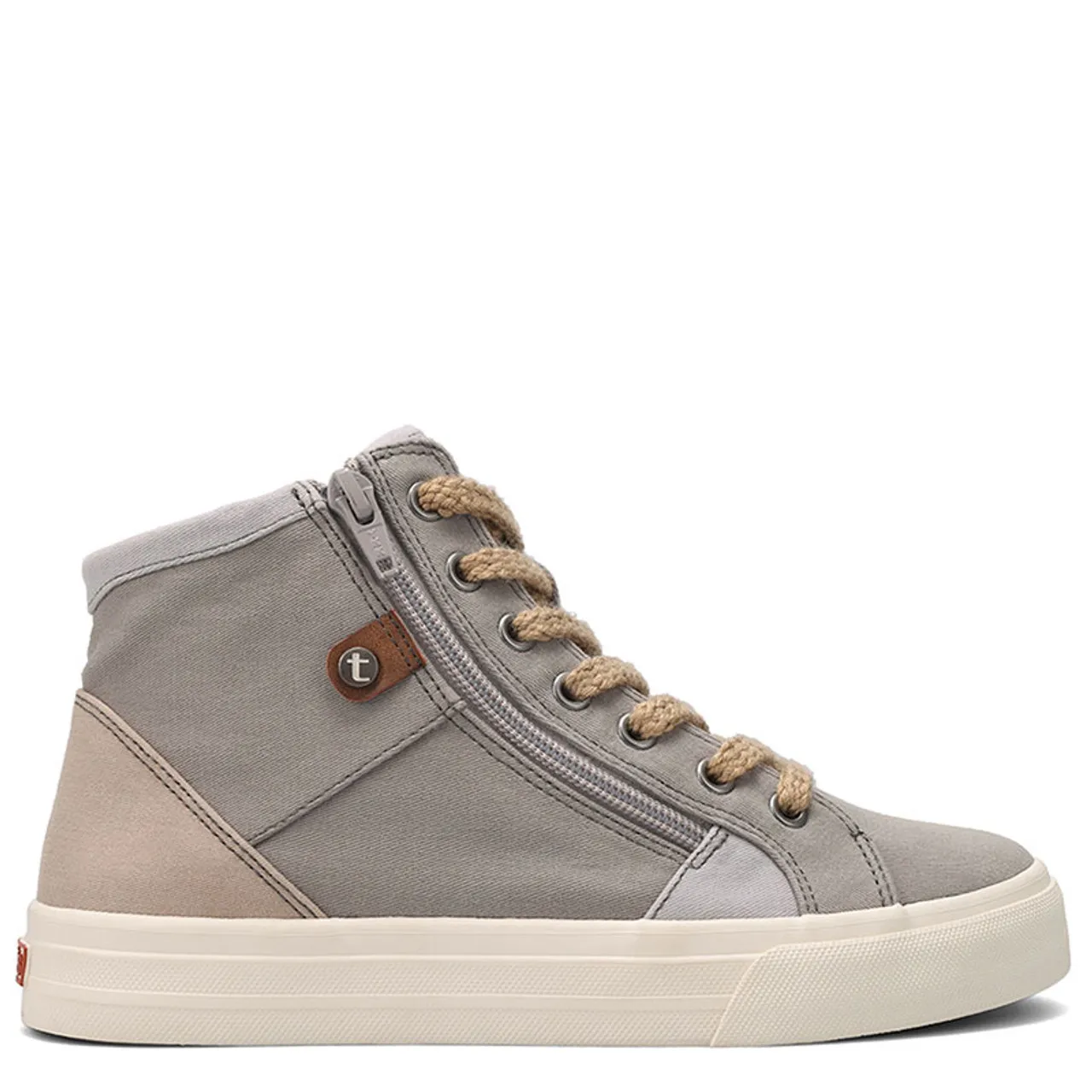 Taos STS-14142 TOP SOUL Grey Ecru Distressed Sneakers