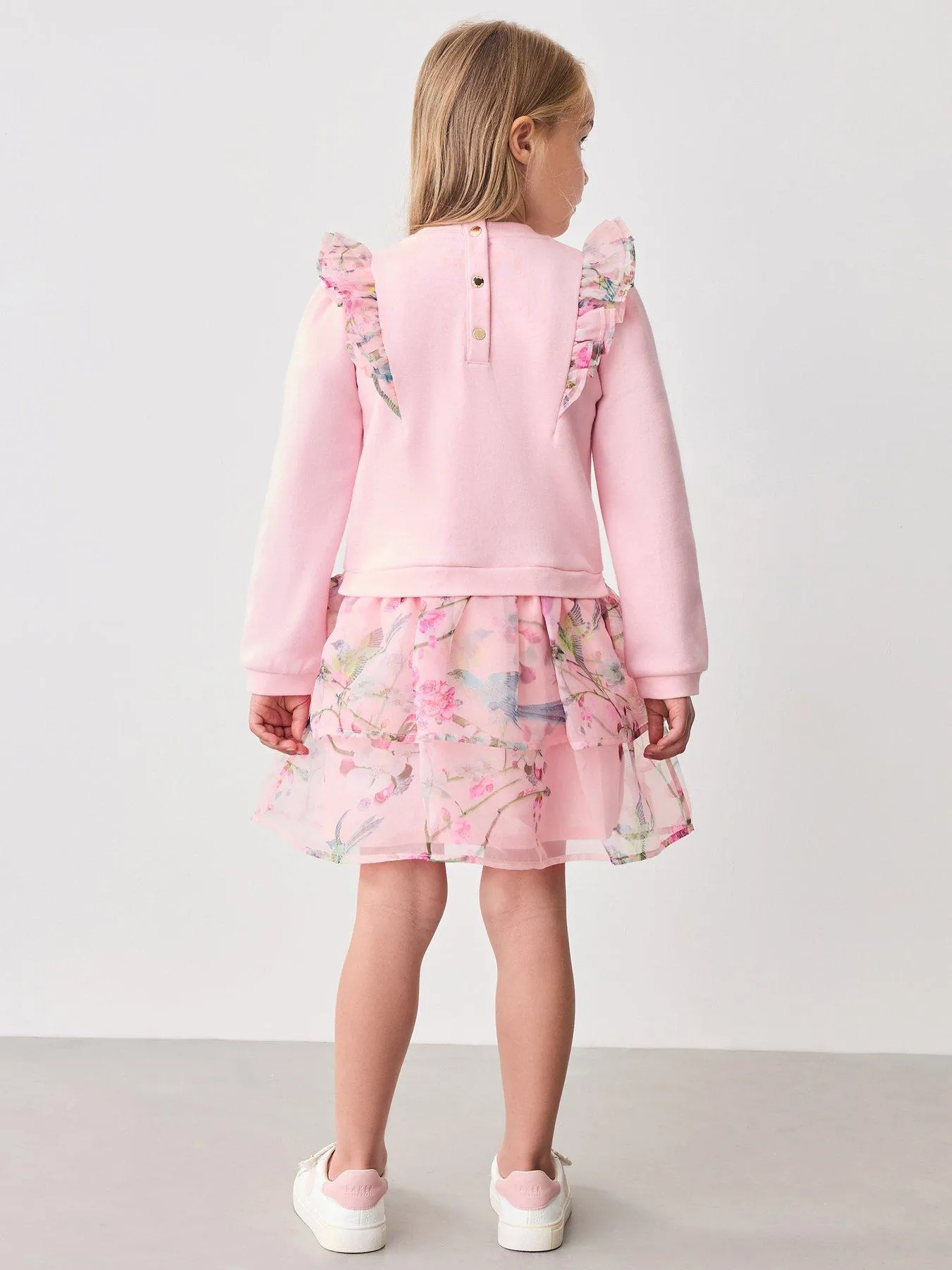 Ted Baker Baker By Ted Baker Girls Frill Mockable Dress