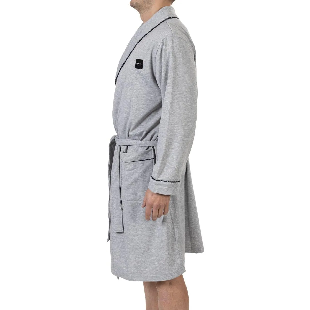 Ted Baker Brushed Ponte Robe Heather Grey