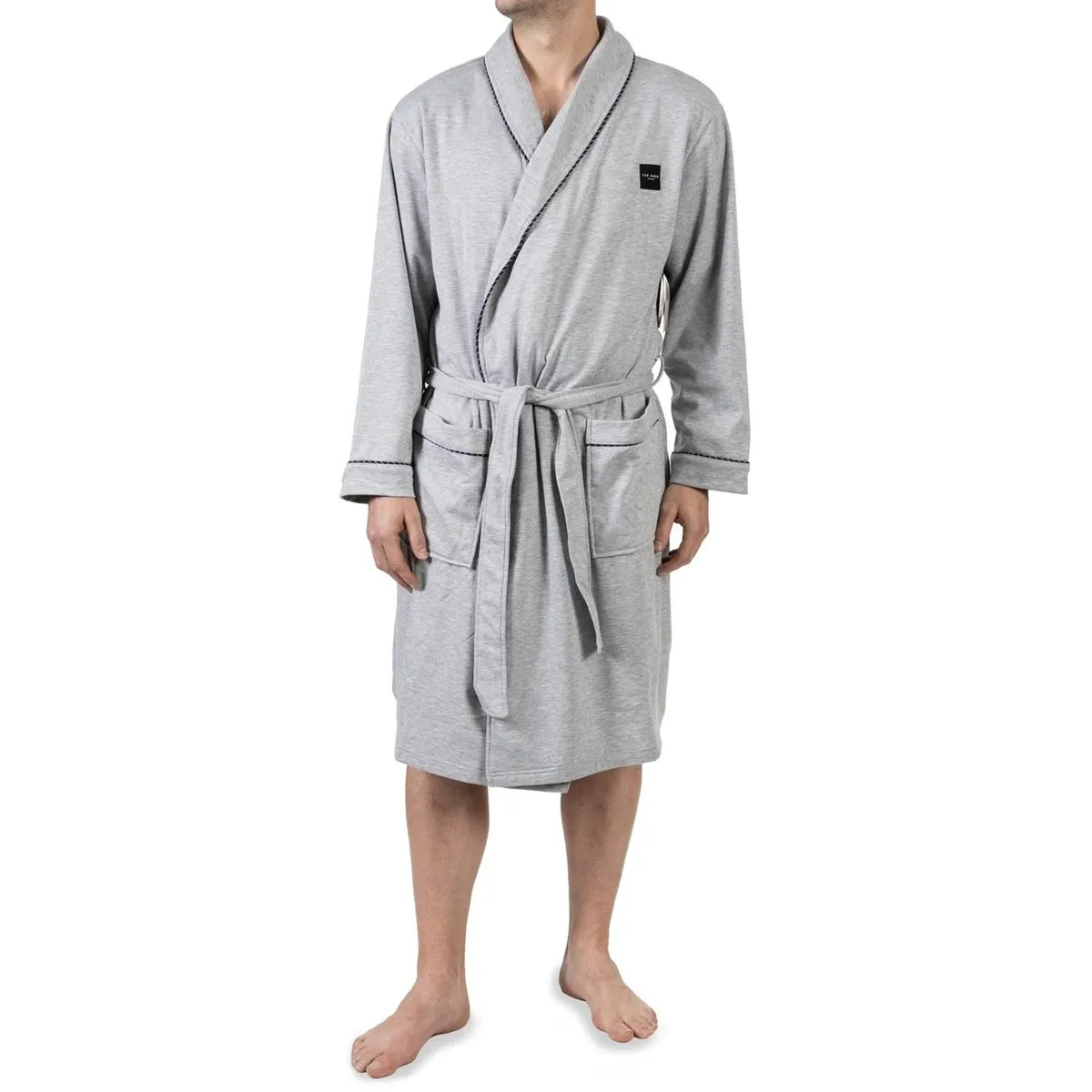 Ted Baker Brushed Ponte Robe Heather Grey