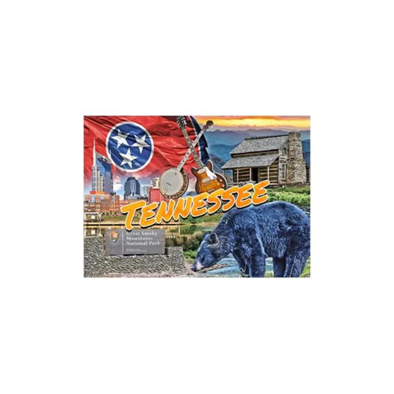 Tennessee Multi Scene Foil Magnet