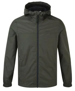 Tog24 Craven Waterproof Packaway Jacket - Dark Khaki