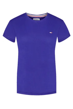 Tommy Hilfiger Women Regular Logo Tee Violet