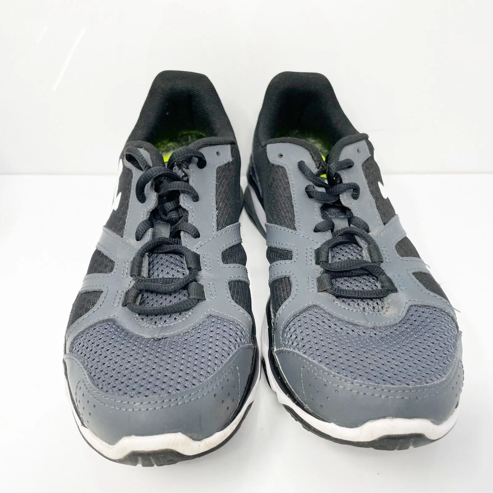 Under Armour Mens Micro G Strive 1252360-029 Black Running Shoes Sneakers Size 8