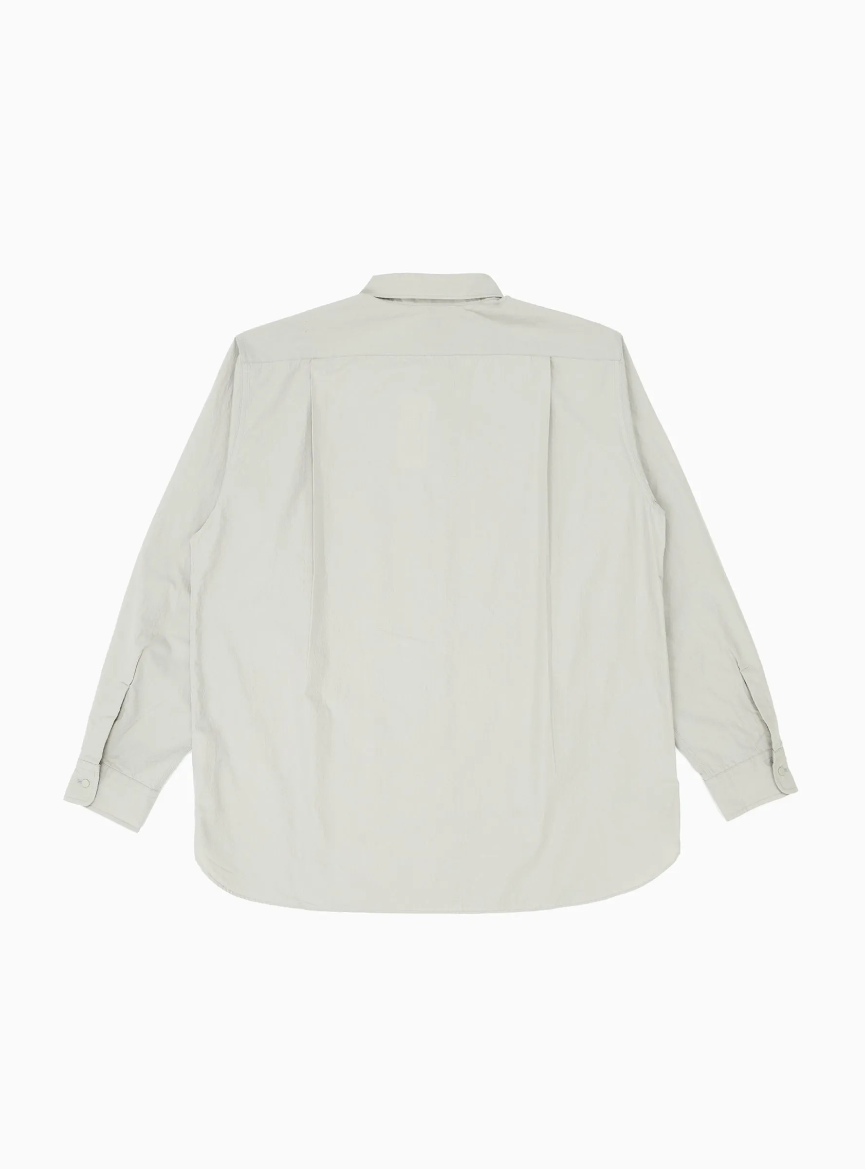 Wind Regular Collar Shirt Light Grey