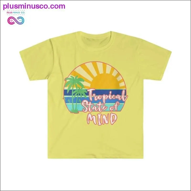 Women's Tropical State Of Mind Summer Vacation Beach Vibe