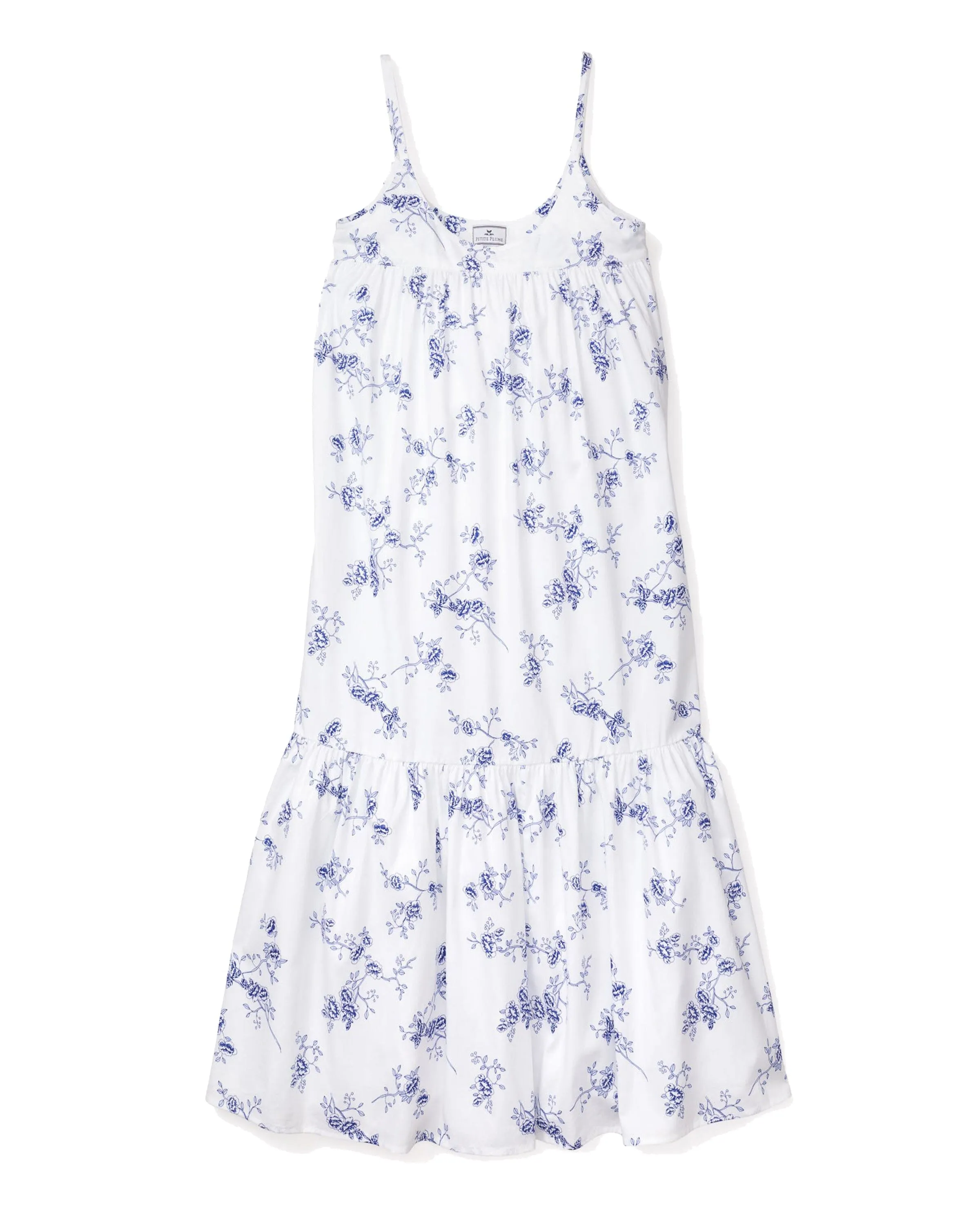 Women's Twill Chloé Nightgown | Indigo Floral